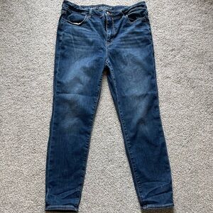 Women’s American Eagle High Rise Jegging Crop Size 14